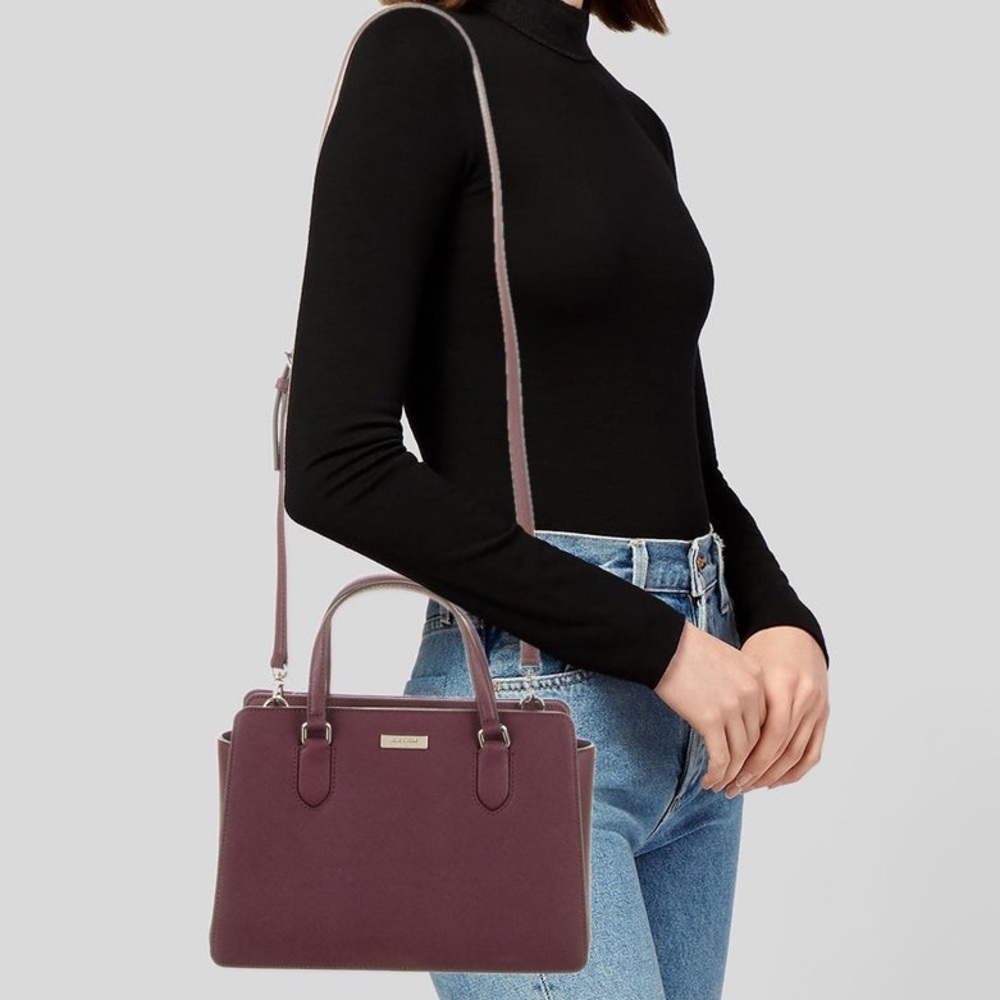Kate Spade Plum Laurel Reese Satchel